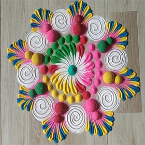 Color  Rangoli